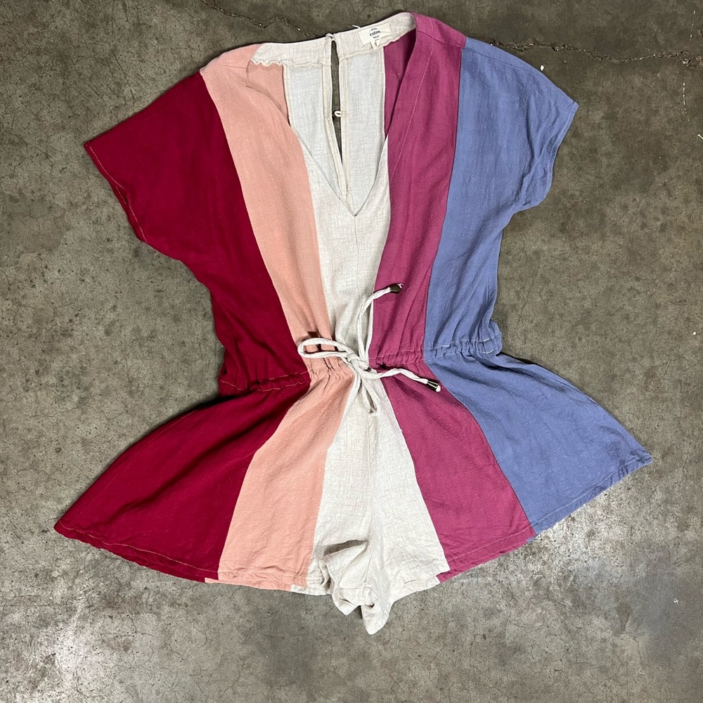 Entro Colorblock Romper - Picture 4 of 5